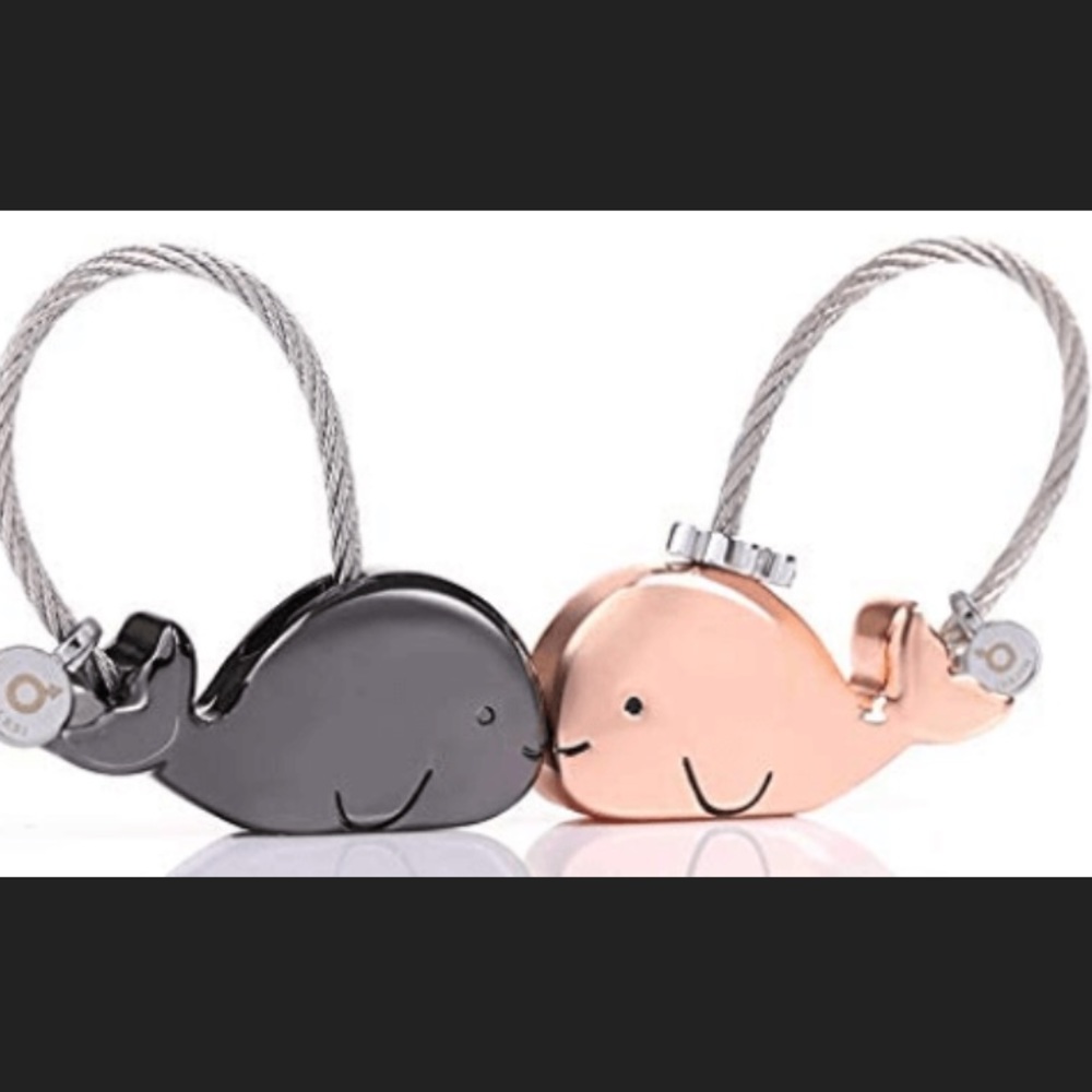 Whale keychain